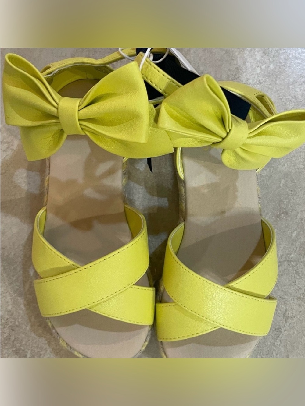 JANIE AND JACK BOW STRAP ESPADRILLE - Picture 4 of 7